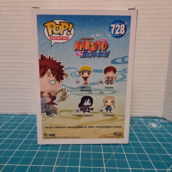 Funko POP Animation Naruto Shippuden Gaara Hot Topic 728 Vinyl Figure - Picture 3 of 6